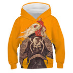 Cyberpunk 3D Full Color Kids Hoodie Sweater | Streetwear