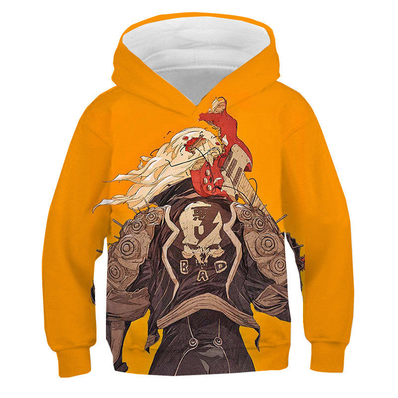 Cyberpunk 3D Full Color Kids Hoodie Sweater | Streetwear