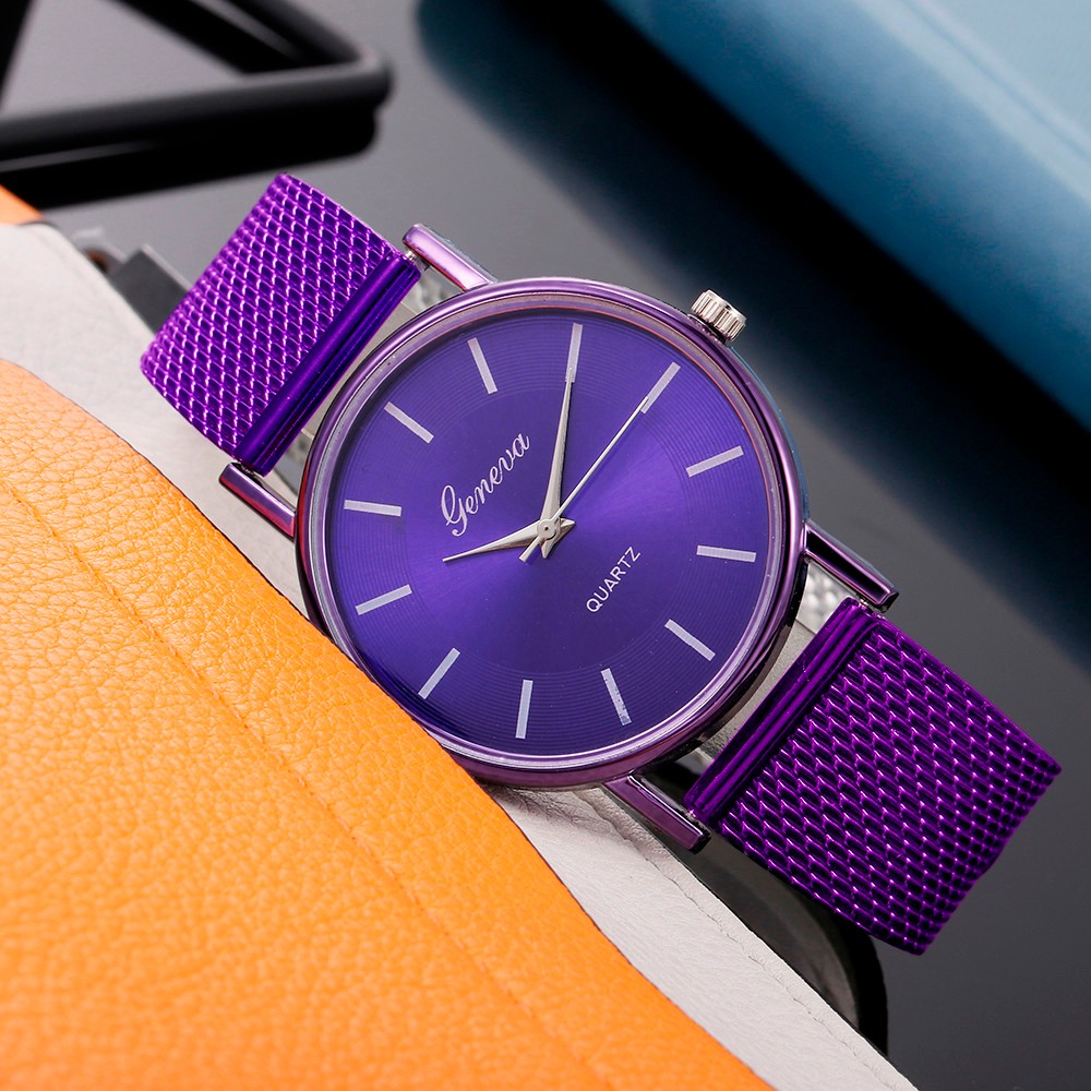 2024 New Women's Casual Quartz Mesh Dress Watch