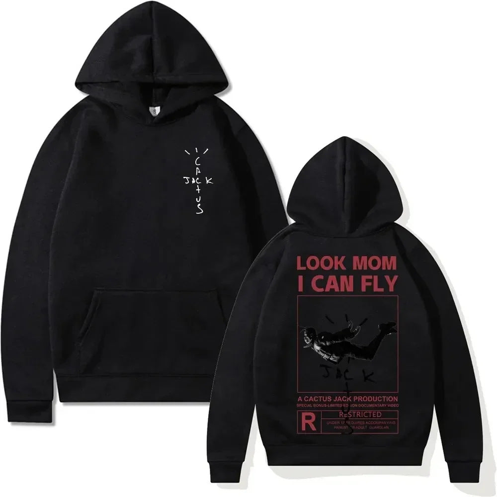 Cactus Jack Double-Sided Logo Hoodie for Unisex | Streetwear