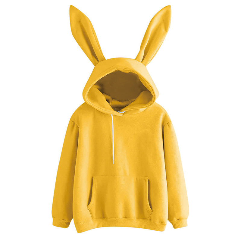 Harajuku Guardian Rabbit Hooded Sweatshirt | Streetwear