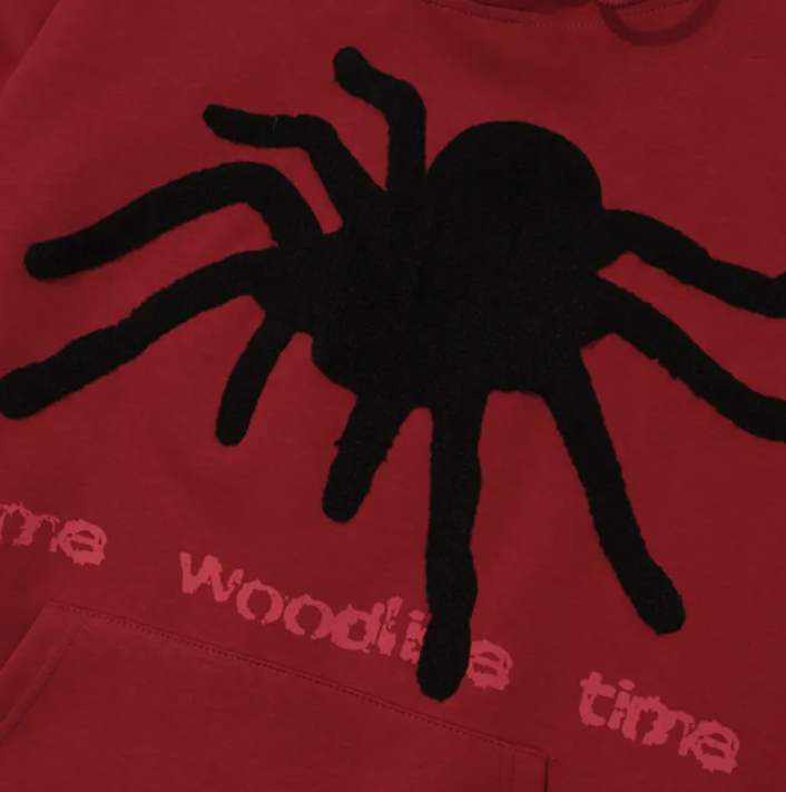 Spider Web Printed Sweater