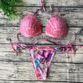 Shell Bikini Set - Sexy Low Waist Beach Swimwear