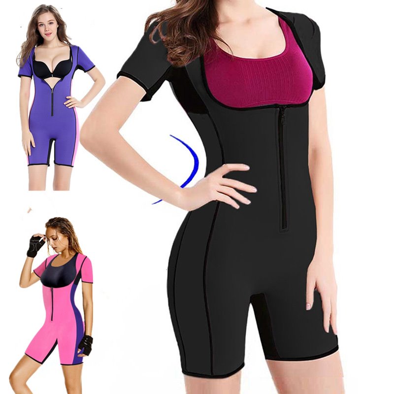 Women's Sports Shaping Bodysuit with Waist Support
