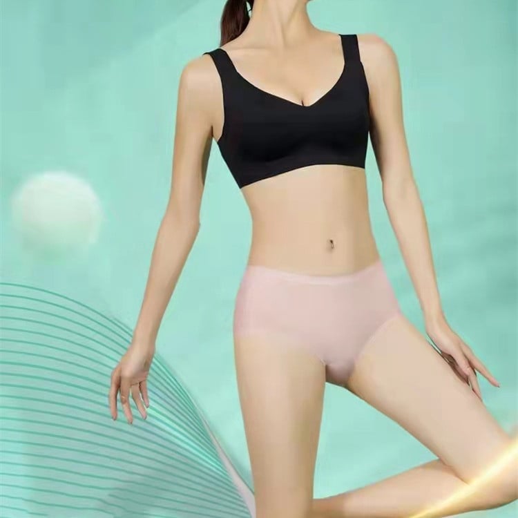 Women's Breathable Ice Silk Seamless Panties