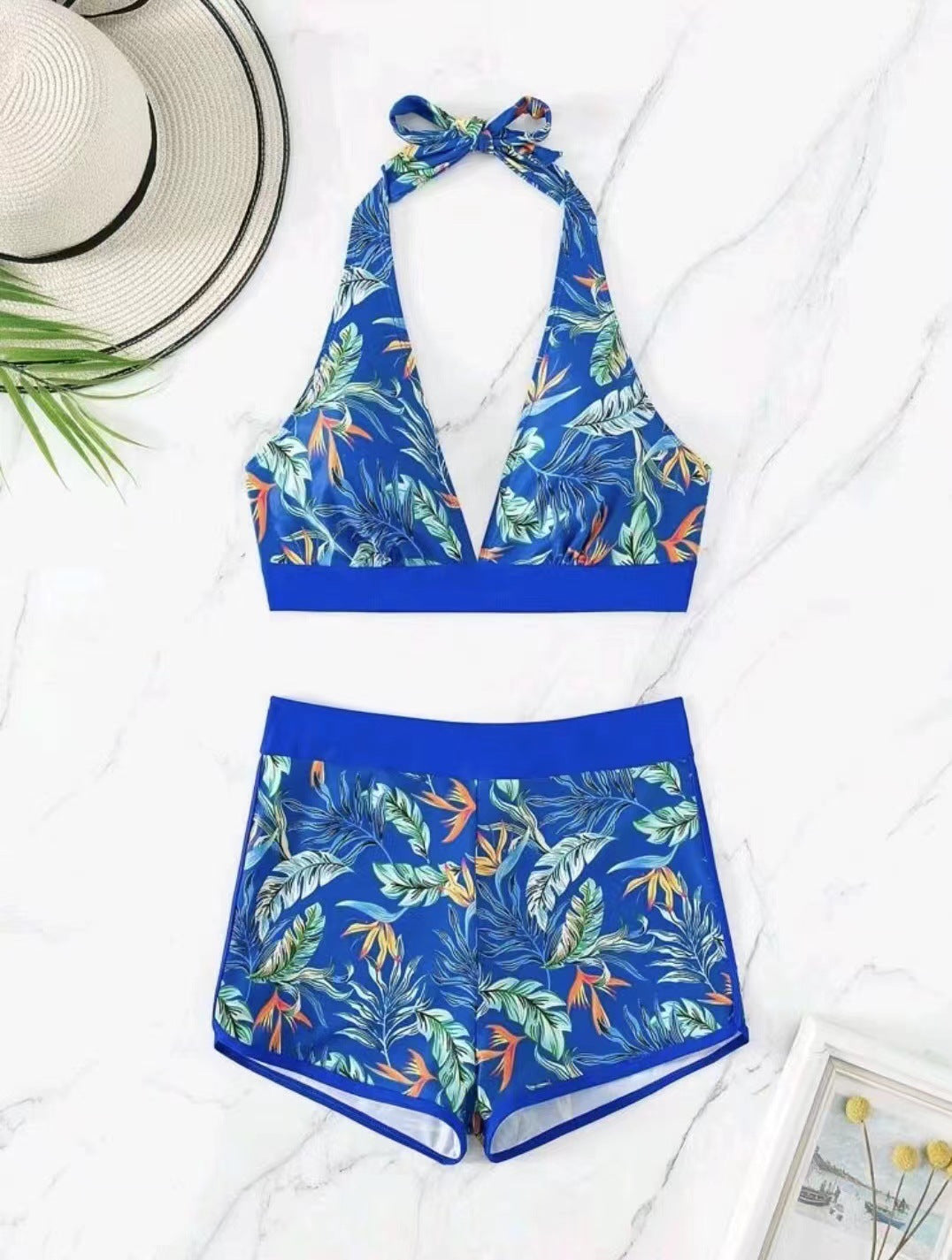 2023 New Women's Sexy Two-Piece Printed Bikini Set