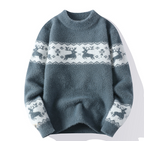 Golden Mink Men's Half Turtleneck Sweater for Autumn/Winter