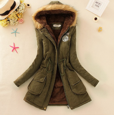 Women's Quilted Parka with Saphira - Patagonia (One Piece)
