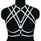 Lace-Up Bralette Top for Plus Size Women