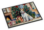 Fox Terrier Cozy Christmas Doormat