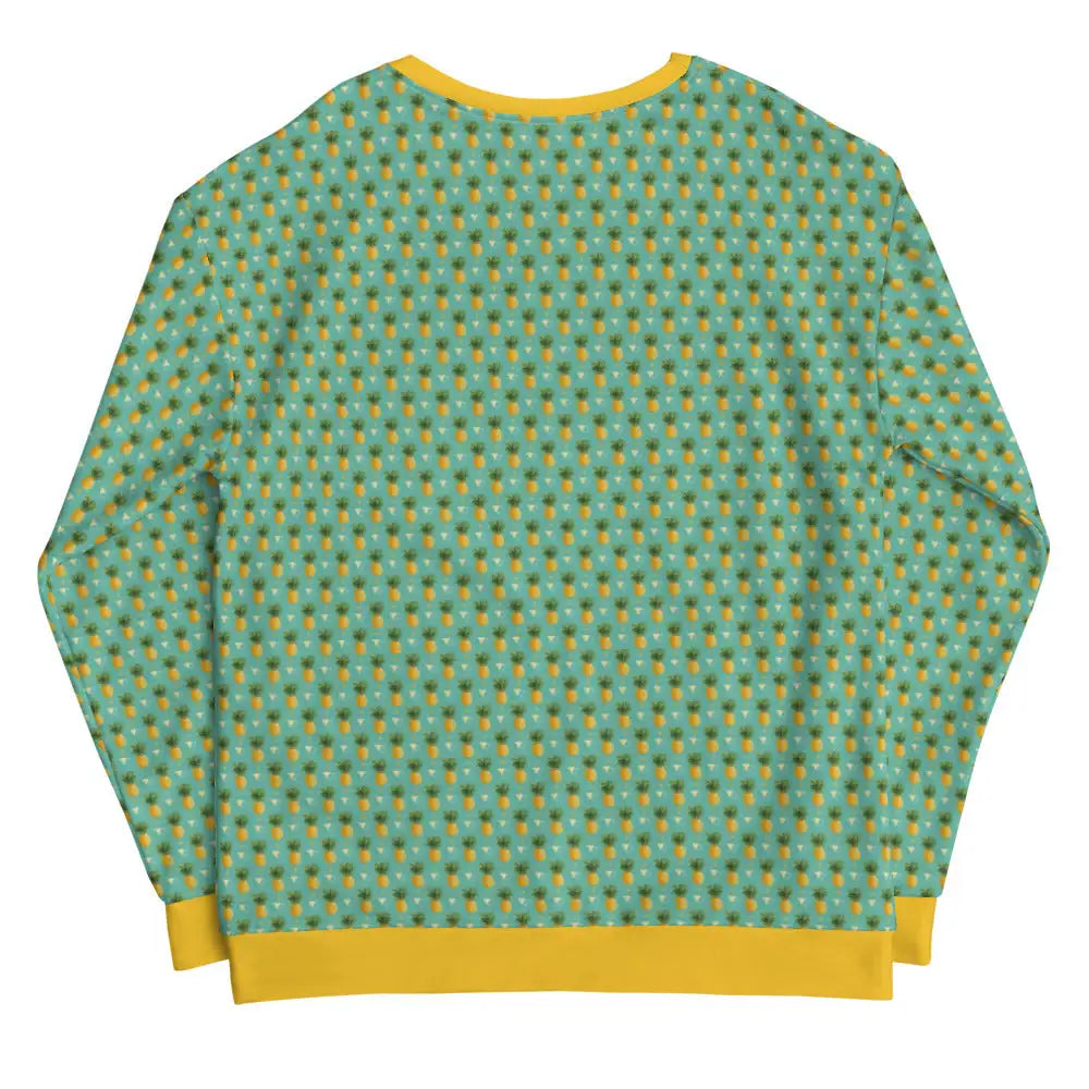 Women's Tropical Pineapple Print Sweatshirt | Streetwear