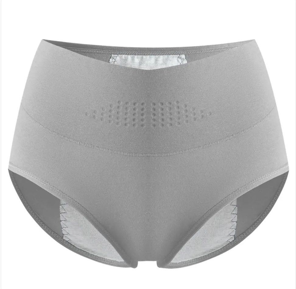 High-Waist Plus Size Cotton Menstrual Panties for Women