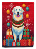 Great Pyrenees Holiday Christmas House Flag