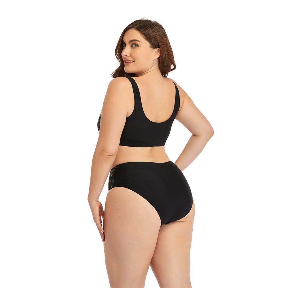 Plus-Size Two-Piece Swimsuit