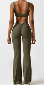 Seamless Hollow Yoga Bodysuit