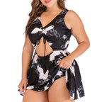 Plus Size Sexy Women's One Piece Bikini Swimwear XL-5XL