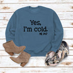 Round Neck Letter Print Long Sleeve Sweatshirt | Streetwear