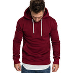 Men's Trendy Loose Plus Velvet Jacket in Solid Color