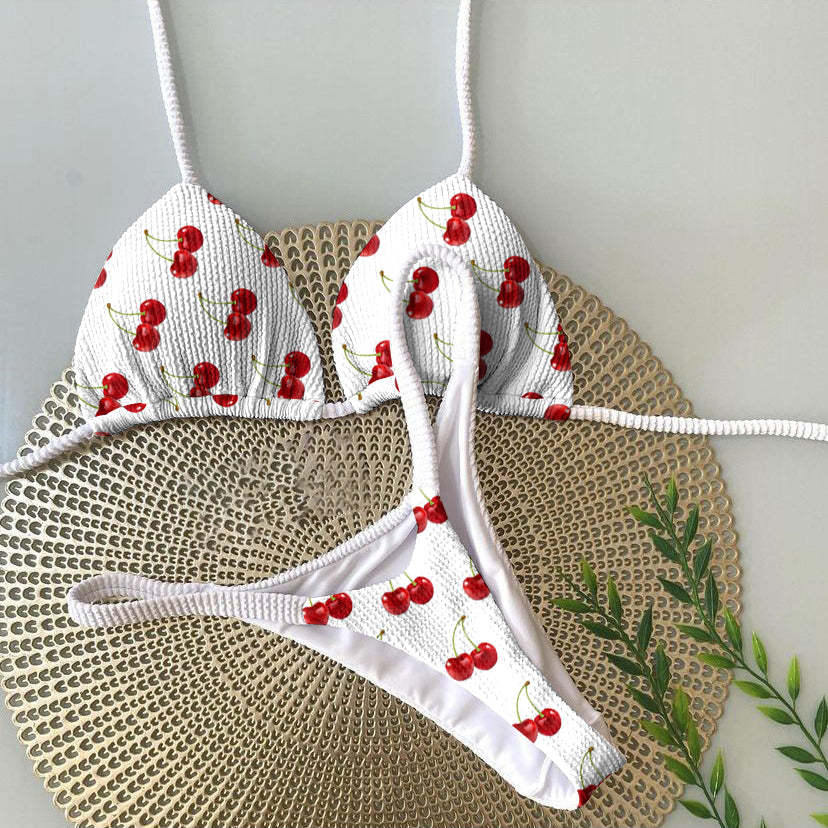 2024 Women's Bikini with Unique Fabric Print