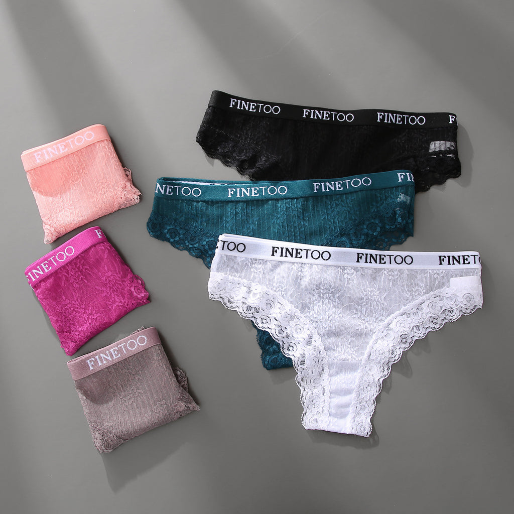Lace Sexy Transparent Mesh Women's Panties (1pc)