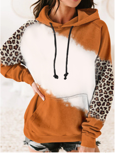 Casual Printed Sports Hoodie for Women | Streetwear