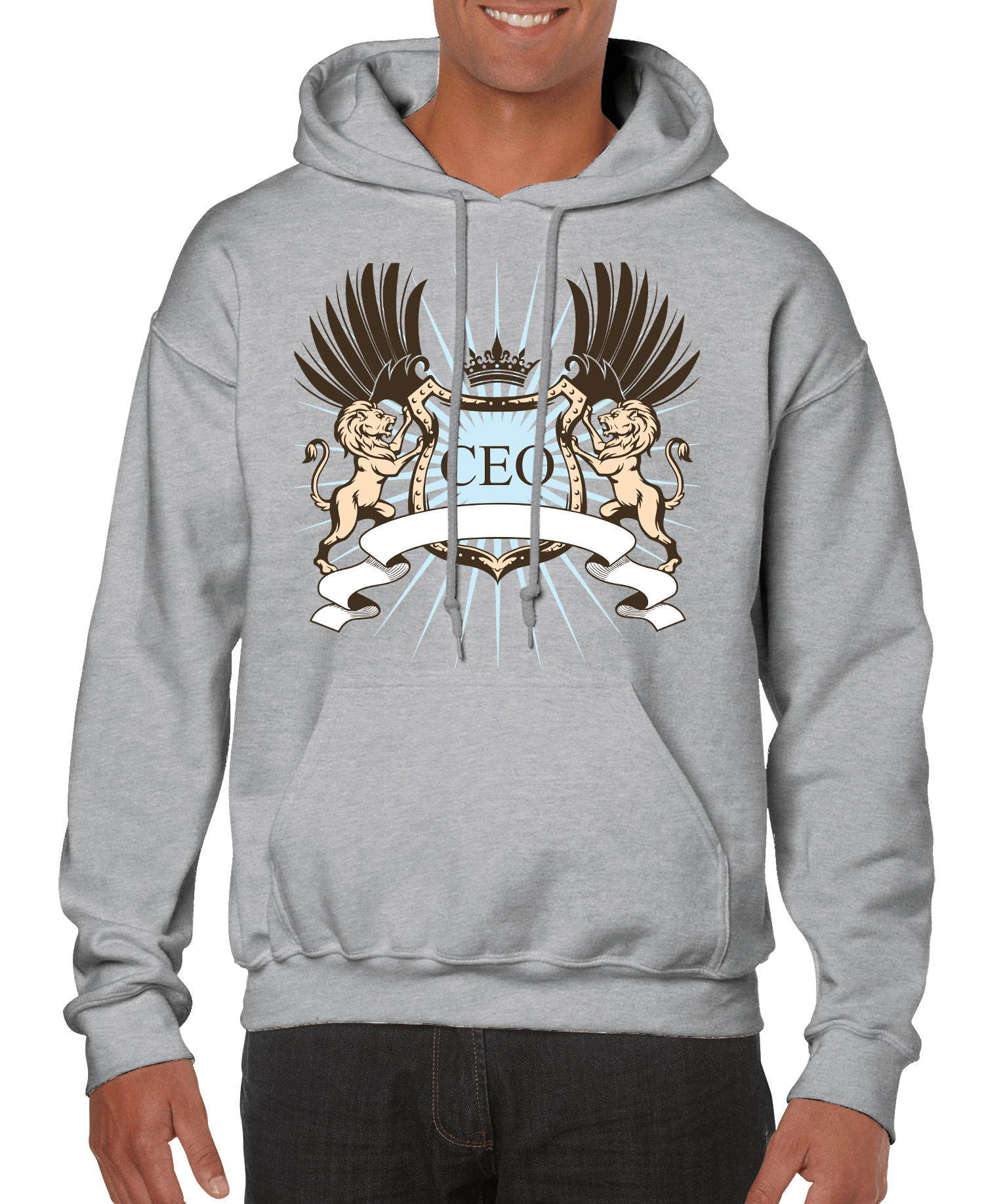 CEO Lion Crest Men’s Hoodie | Streetwear