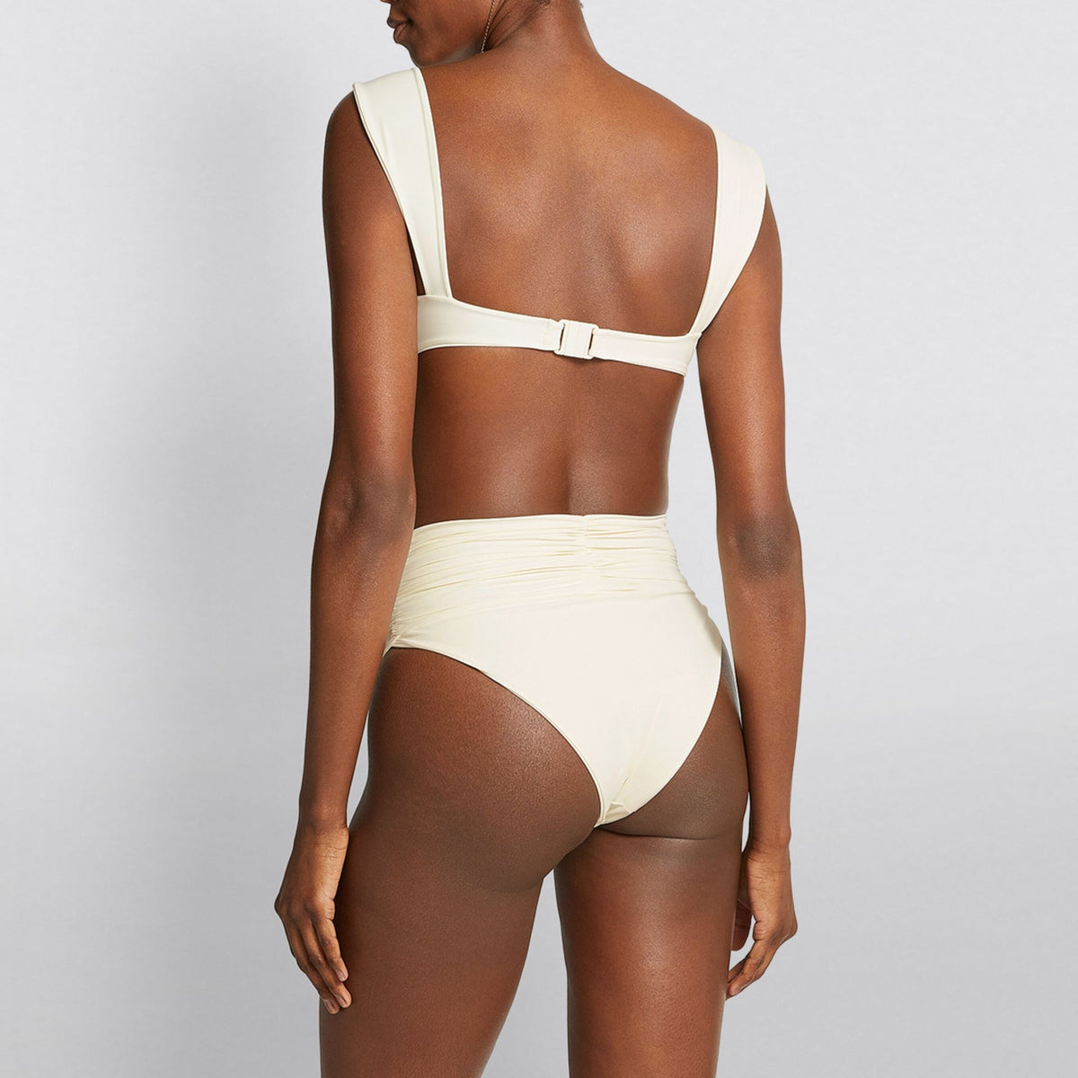 2023 Women's High-Waisted Sexy Bikini with Rose Design