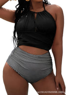 Fashion Split Pants Printed Swimwear for Amazon Sales