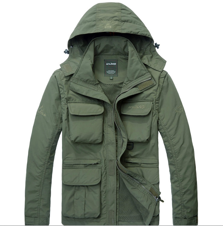 Thickened Outdoor Tactical Windbreaker for Winter