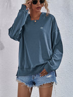 Women's Casual Candy Color Long Sleeve Hoodie | Streetwear