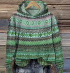 Christmas Holiday Casual Hooded Sweater