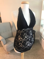 Lace Backless Maternity Lingerie with Neck Strap