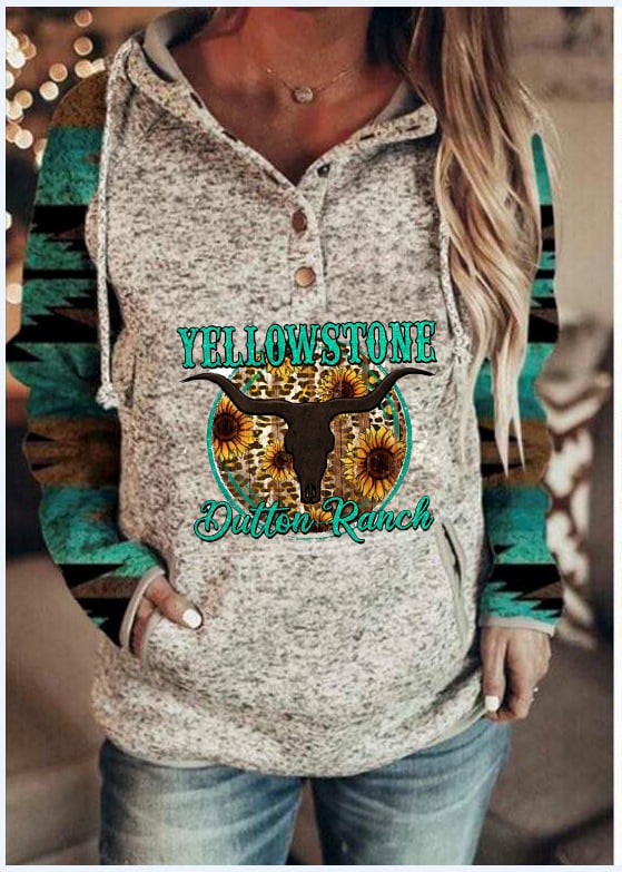Hooded Long Sleeve Sweater for Women