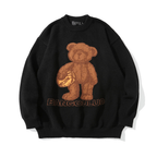Cute Bear Jacquard Sweater for Couples - Cozy Style