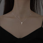 [Duplicate] [Archived] Gold & Silver Christian Cross Necklace