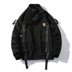 2024 Autumn Men's Hooded Windbreaker Slim Fit Jacket