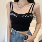 Pink Camouflage Crop Top for Girls - Summer Comfort