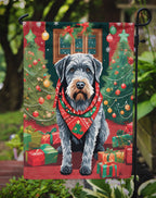 German Wirehaired Pointer Christmas Garden Flag
