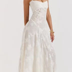 2024 Summer Fashion Strapless Evening Dress for Women