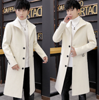 Men's Mid-Length Trench Coat