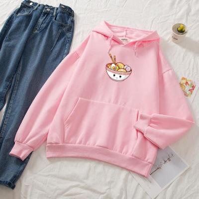 Hooded Solid Color Casual Loose Youth Hoodie | Streetwear