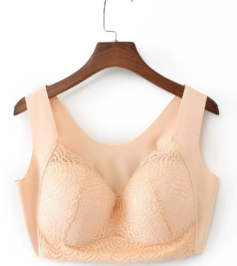 Seamless Lace Bralette for Plus Size Women
