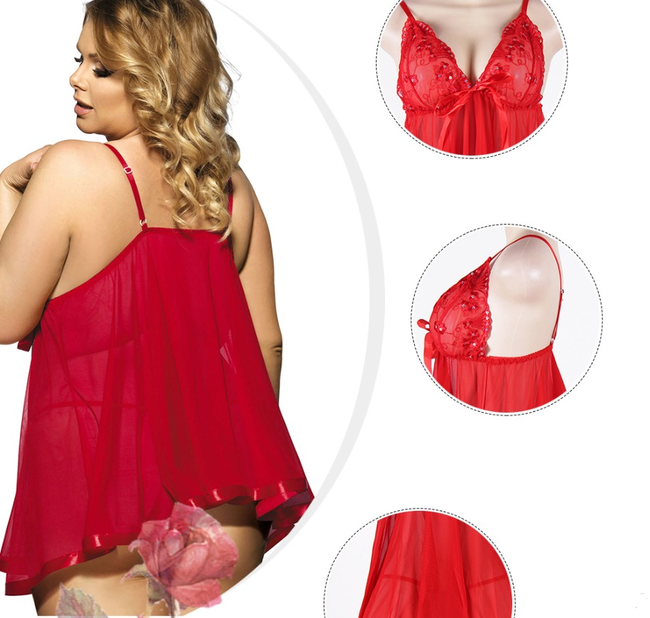 Plus Size Lingerie and Sleepwear
