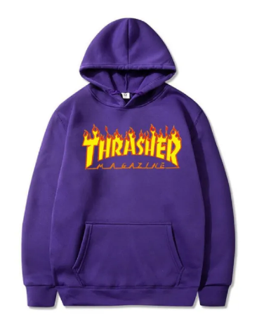 Skateboard Fleece-lined Pullover | Streetwear