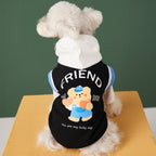 Contrast Color Pet Sweater for Autumn and Winter
