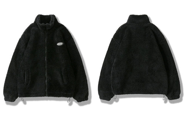 Hip Hop Winter Wool Padded Jacket for Men