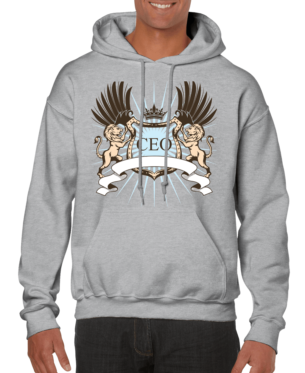 CEO Lion Crest Men’s Hoodie | Streetwear
