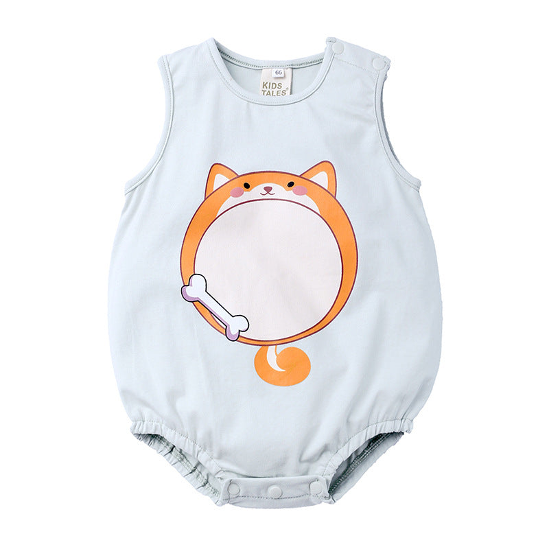 Baby Romper, Sleeveless Crawling Suit, Bodysuit