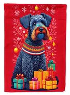 Kerry Blue Terrier Holiday Christmas Garden Flag