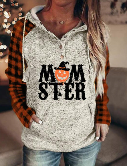 2023 Women's Plus Size Hoodie for Halloween & Christmas | Streetwear